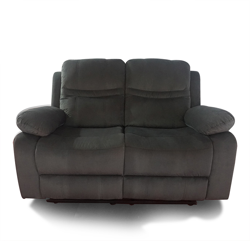 Fabric Reclining Sofa and Loveseat