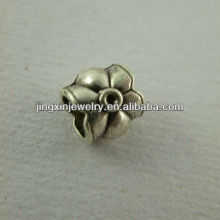 Silver Jewelry Pendants Necklace Beads Flower Carved