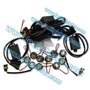 High quality circle led DRL, car DRL flexible, car flexible DRL