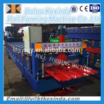 840 type colour steel tile roll forming machine