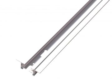 2 Wires LED Track Lighting Rail White Rectangle