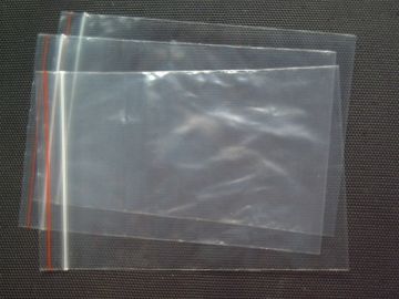 Resealable Ldpe Zip Lock Plastic Bags Transparent Garment Poly Bags