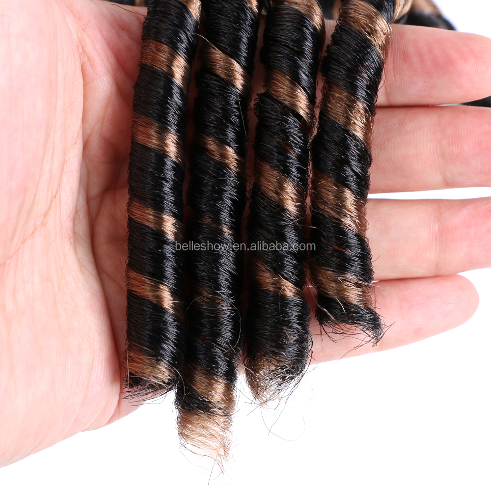 Hot sell 14inch cheap straight crochet faux dreadlock Faux Locs Goddess Synthetic Afro Hair Crochet soft locs