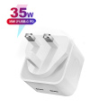 Міні -розмір 35 Вт USBC Phone Tepec Travel Charger