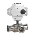 2 Inch 3 Way Sanitary Electric Ball Valve