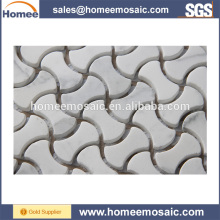 Grey afyon grey marble mosaic hottest products on the market