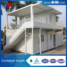 Luxury 2 storey combination contianer house for sales