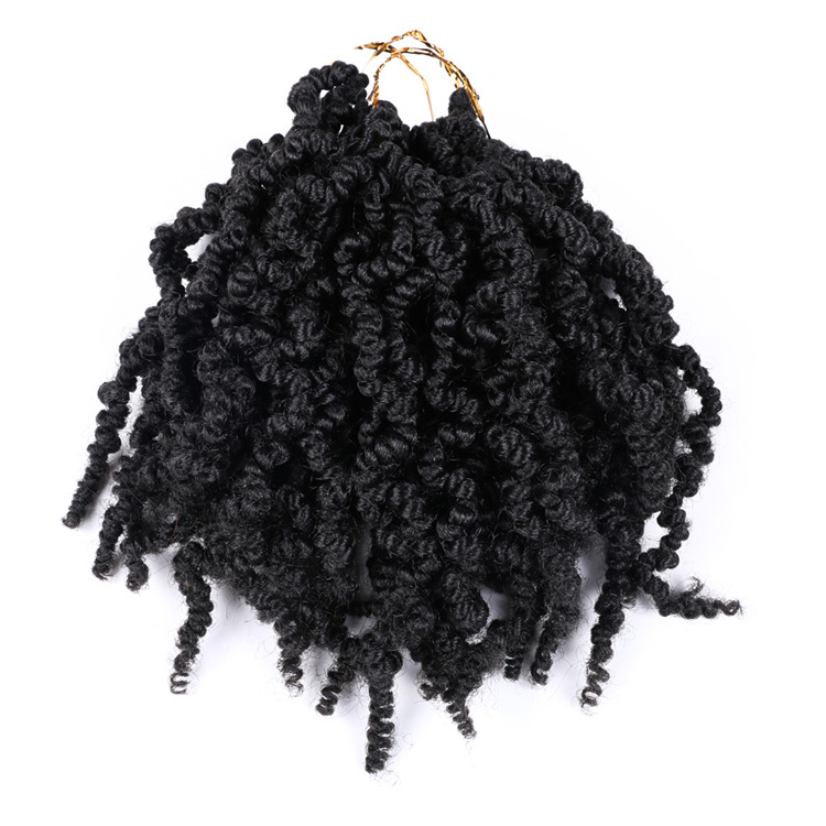 Wholesale Short Bomb Twist Crochet Hair Spring Twist Hair Pre-twisted Passion Twist Crochet Braids