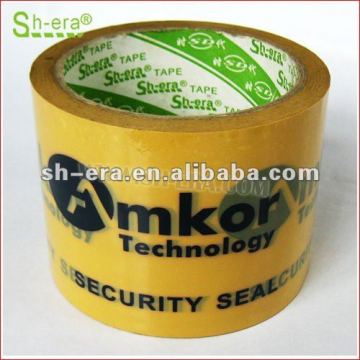 color packaging tape with logo for carton