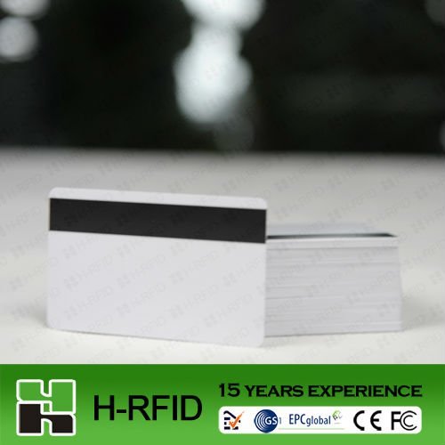 plastic pvc magnetic card