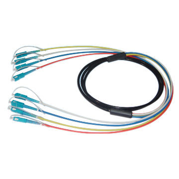 Armored Four Patch Cord with Strong Tensile, Pand Twist Resistance and Low Attenuation
