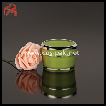 100G Green Shiny Cosmetic Container