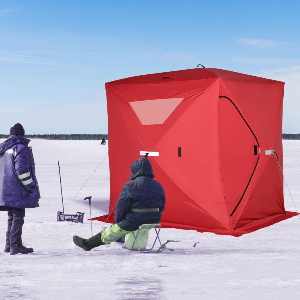 Fishing Shelter With 2 Doors 3 Jpg