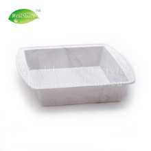 Square Marble Grain Silicone Cake Mould