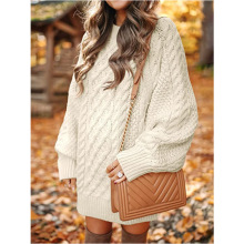 Women's Casual Knitted Oversized Sweater Dress