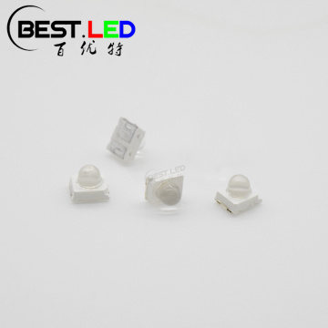 Dome Lens SMD LED 570nm LED Yellow-Green 15-Degree