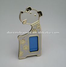 lates design cute doggy picture frame toy with rhinestone