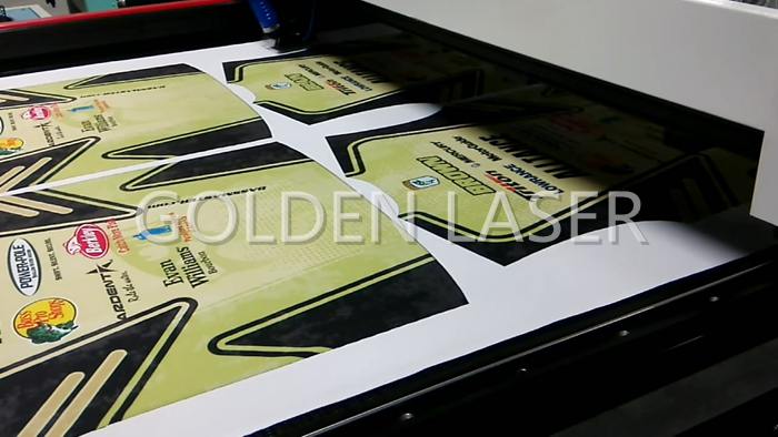 Flying Cut Sublimation Fabrics Laser Cutting