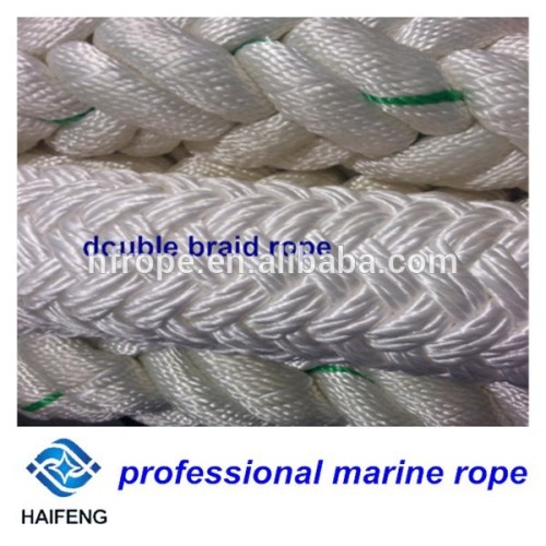 double braided polyester rope for sailing