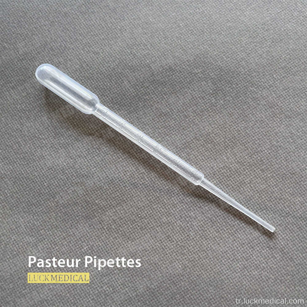 Laboratuvar Transfer Plastik Damla Pasteur Pipet