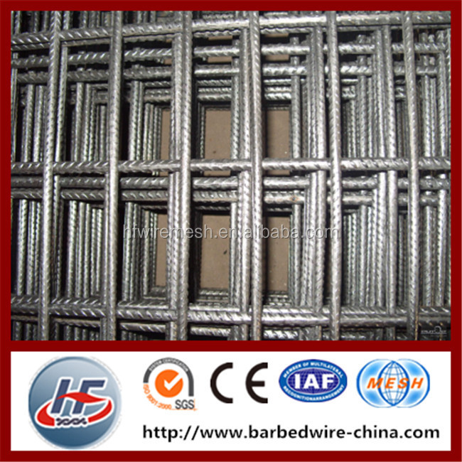 Bar reinforcing mesh,rebar welded wire mesh panel for brick wall reinforcement,black vinyl coated rebar welded wire mesh