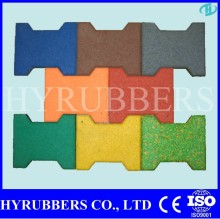 Dog Bone Paver/Stable Rubber Flooring Tile