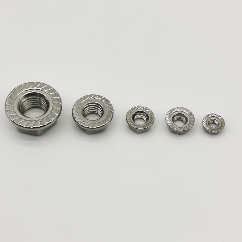 Serrated Flanged Hexagon Nuts
