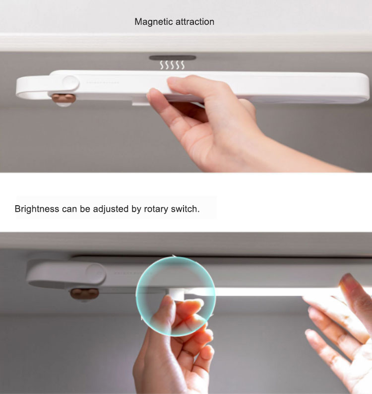 Portable LED Night Light Lamp 1500mAh Dimmable Bedside Light with Switch Control Rechargeable for Bedroom
