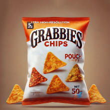 Custom Printed Laminated Potato Chips Foil Bags