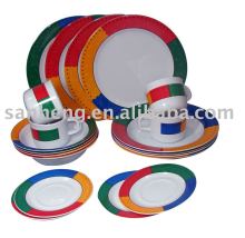 20pcs melamine dinnerware set