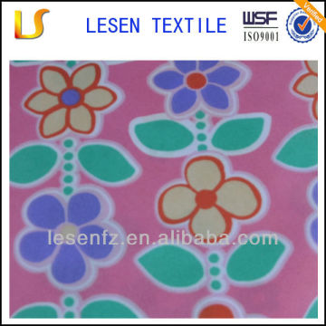 polyester taffeta fabric/small flower print fabric