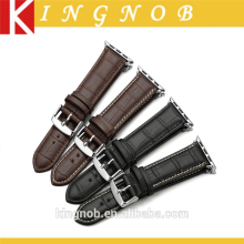 22mm 24mm Adaptor Watch Band Sliver Pin Buckle Strap For Apple iWatch 38mm 42mm