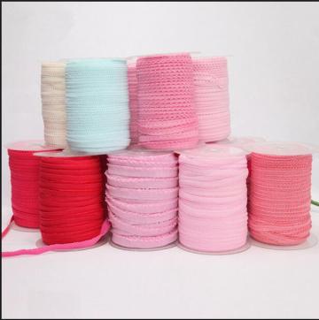 customized knitted polyester elastic with high elasticity