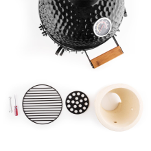 2020 BBQ Accessories Ceramic Chicken Sitter char griller kamado grill