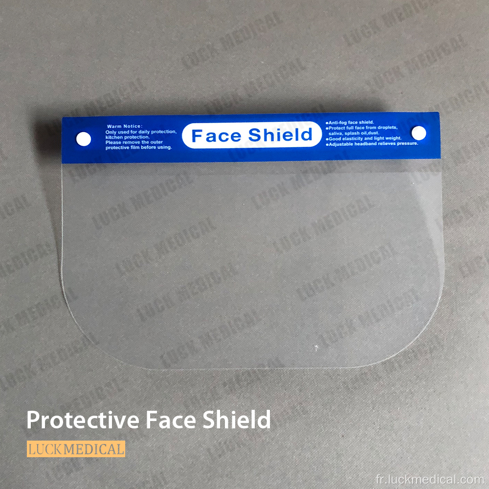 PPE Face Shield Transparent Mask Anti-Fog