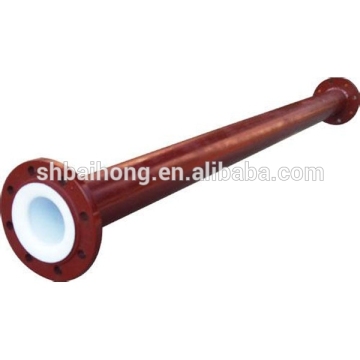 PTFE lined pipe spool