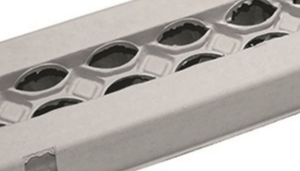 Sustainable Blank 12-Egg Box with View Window Design