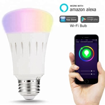 WiFi Smart Led Light Bulb Works with Alexa Assistant