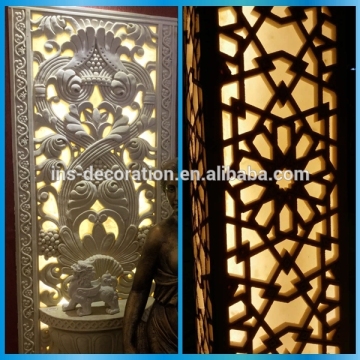 Classicial design sandstone with carving