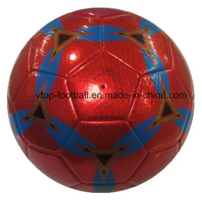 Machine Stitched PVC Colorful Soccer