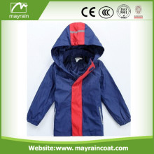 New Fashion PU Kids Rain Coat
