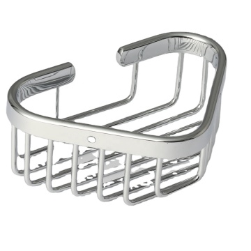 Solid Brass Bathroom Corner Shelf - Toilet Accessories Storage Rack