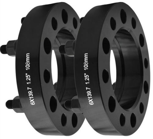 adaptateur de roue anodisé noir