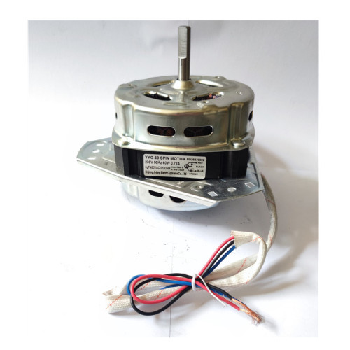 60W Spin Motor Washing Machine AC Motor with Copper Wire