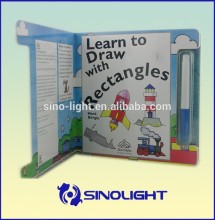 Hot Sales Cardboard Book Good Postcard Book Printing Services Children Painting Book With Markers Hardcover Book Factory OEM