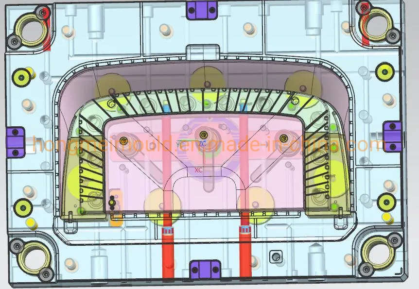 China Excellent ABS / PP Sweeper Shell Plastic Mould Intelligent Sweeper Robot Mould Design and Manufacture of Home Appliance Injection Mould