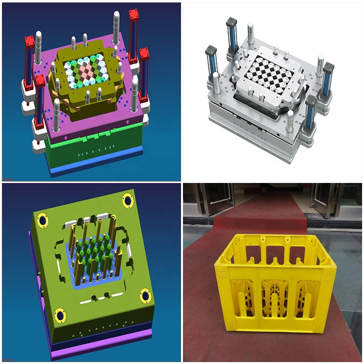 Providing plastic beer box Crate Mould manufacturing Plastic Injection Mould