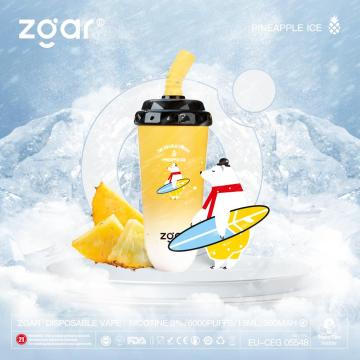 ZGAR E-Cigarette Disposable Milk Tea Cup 6000 Puffs