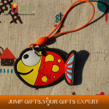 Newest acrylic Keychain design,cheapest fish shape pvc keychains