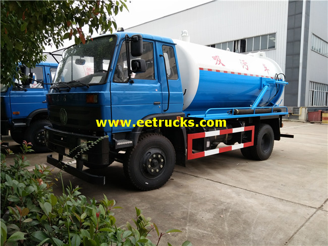 Dongfeng 8 CBM Waste Tank Trucks